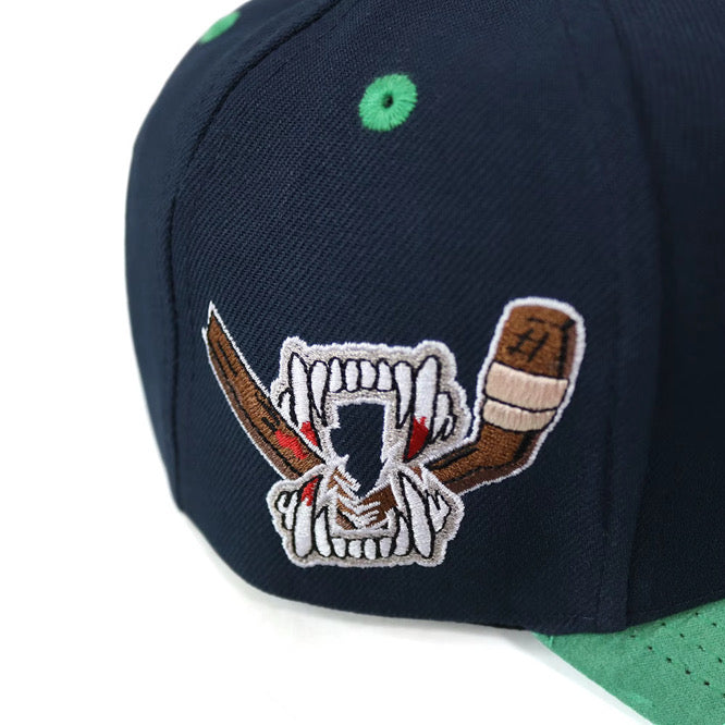95 Trafikking Men's Snapback Hartford Hat - Navy/Green