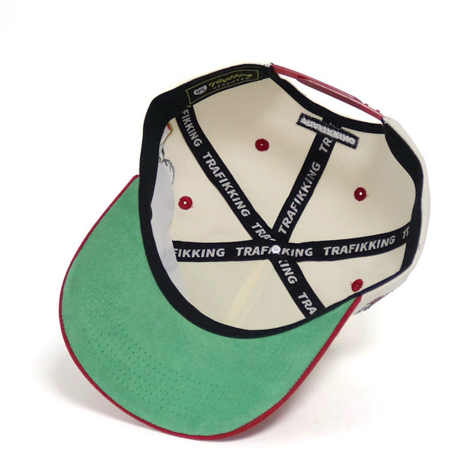 95 Trafikking Men's Snapback Coke Era Hat - Red/White