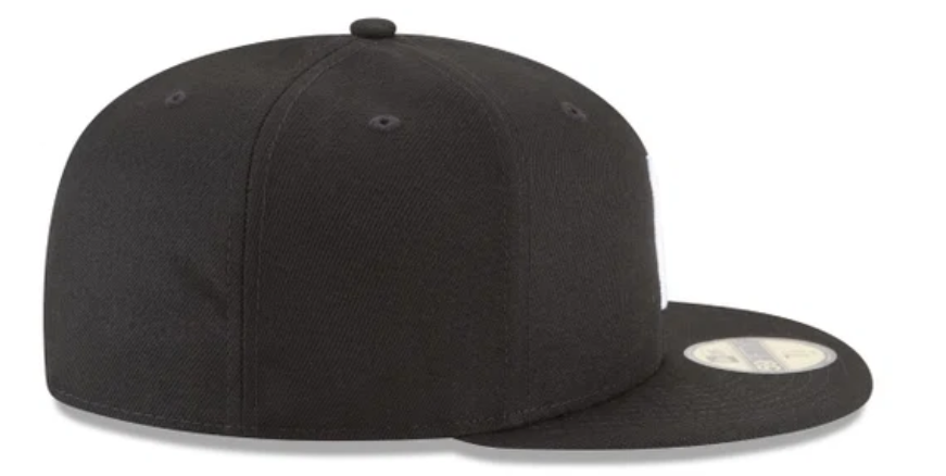 New Era 59Fifty Fitted - Pittsburgh Pirates Black and White Basic 59Fifty Fitted