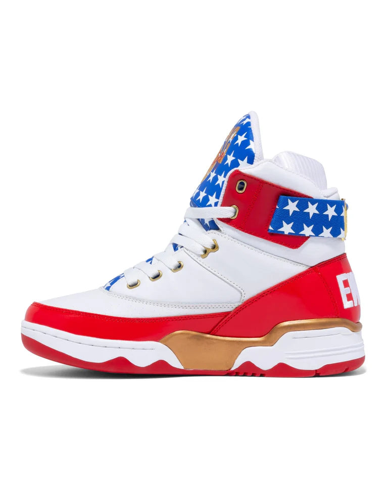 Ewing Athletics 33 HI White/Red/Blue/Gold USA