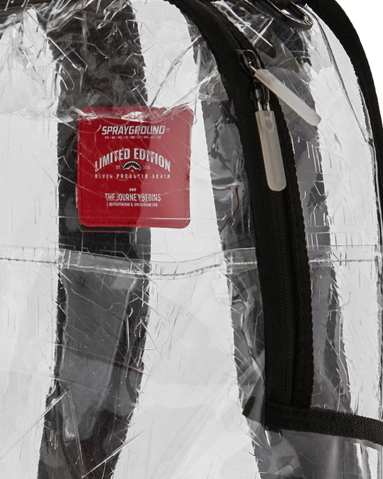 Sprayground - Fully Clear Embossed Boss Backpack