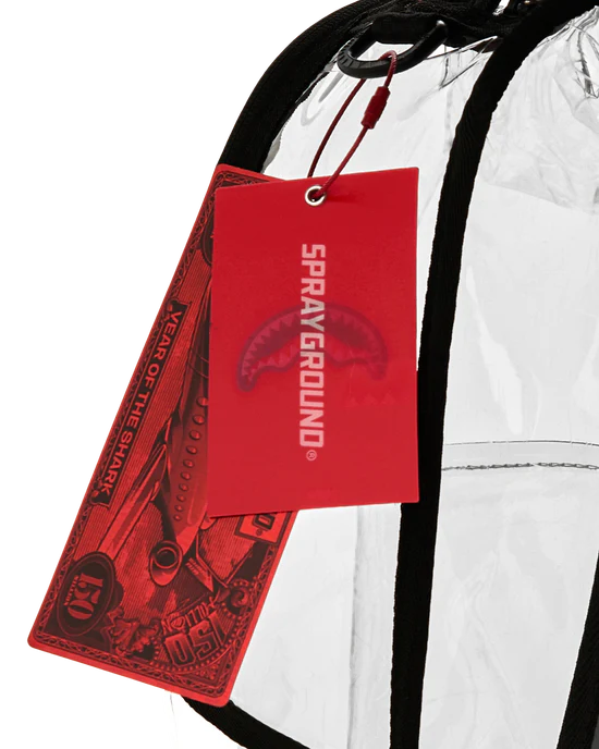 Sprayground - Fully Clear Embossed Boss Backpack
