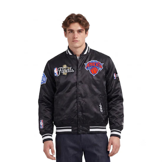 Knicks Champs Satin Jacket
