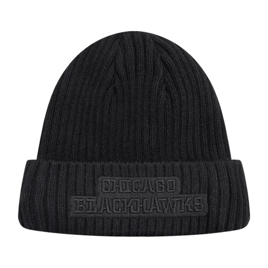 NHL CHICAGO BLACKHAWKS NEUTRAL BEANIE