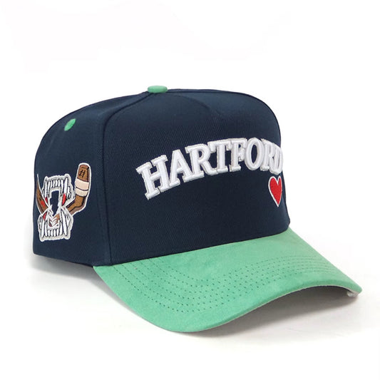 95 Trafikking Men's Snapback Hartford Hat - Navy/Green