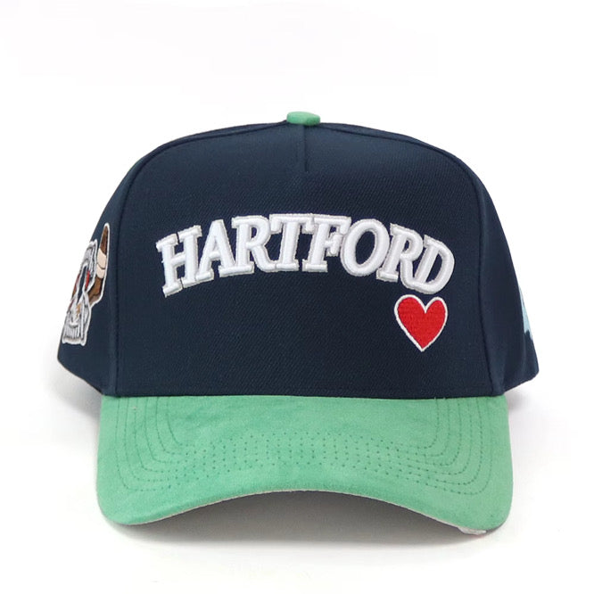 95 Trafikking Men's Snapback Hartford Hat - Navy/Green