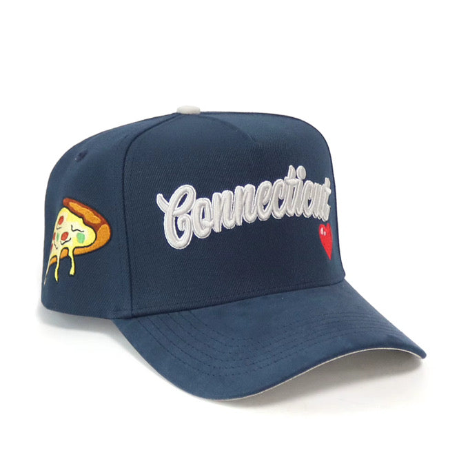95 Trafikking Men's Connecticut Pizza Hat - Navy/White