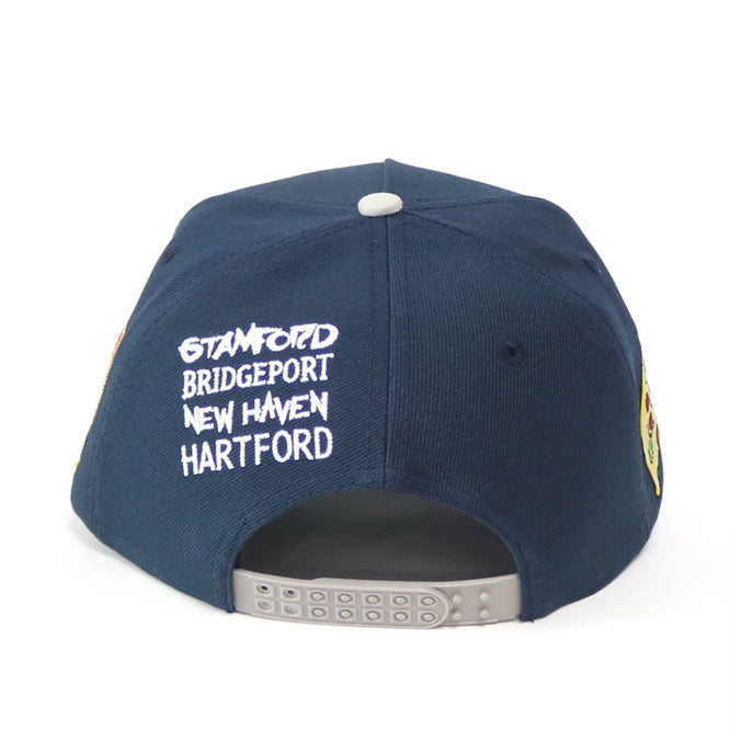 95 Trafikking Men's Connecticut Pizza Hat - Navy/White
