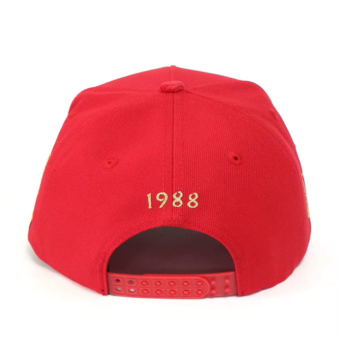 95 Trafikking Men's Snapback Coke Era Hat - Red/White