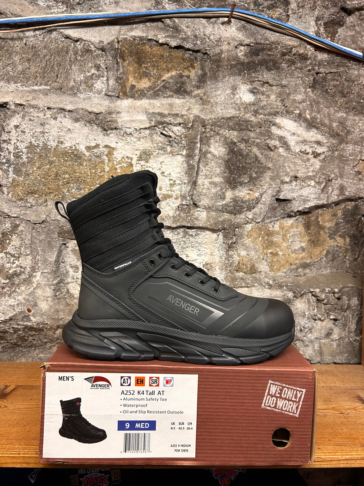 A252 Avenger Work Boot Safety Toe