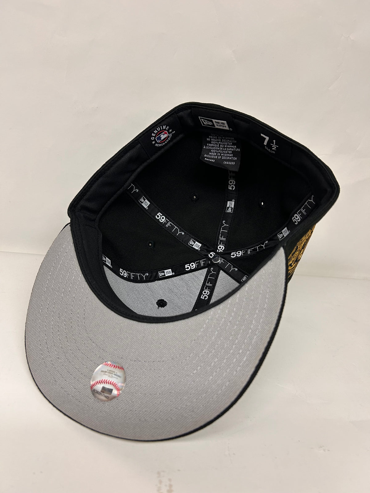 New Era - 59FIFTY NY YANKEES BLACK/GOLD