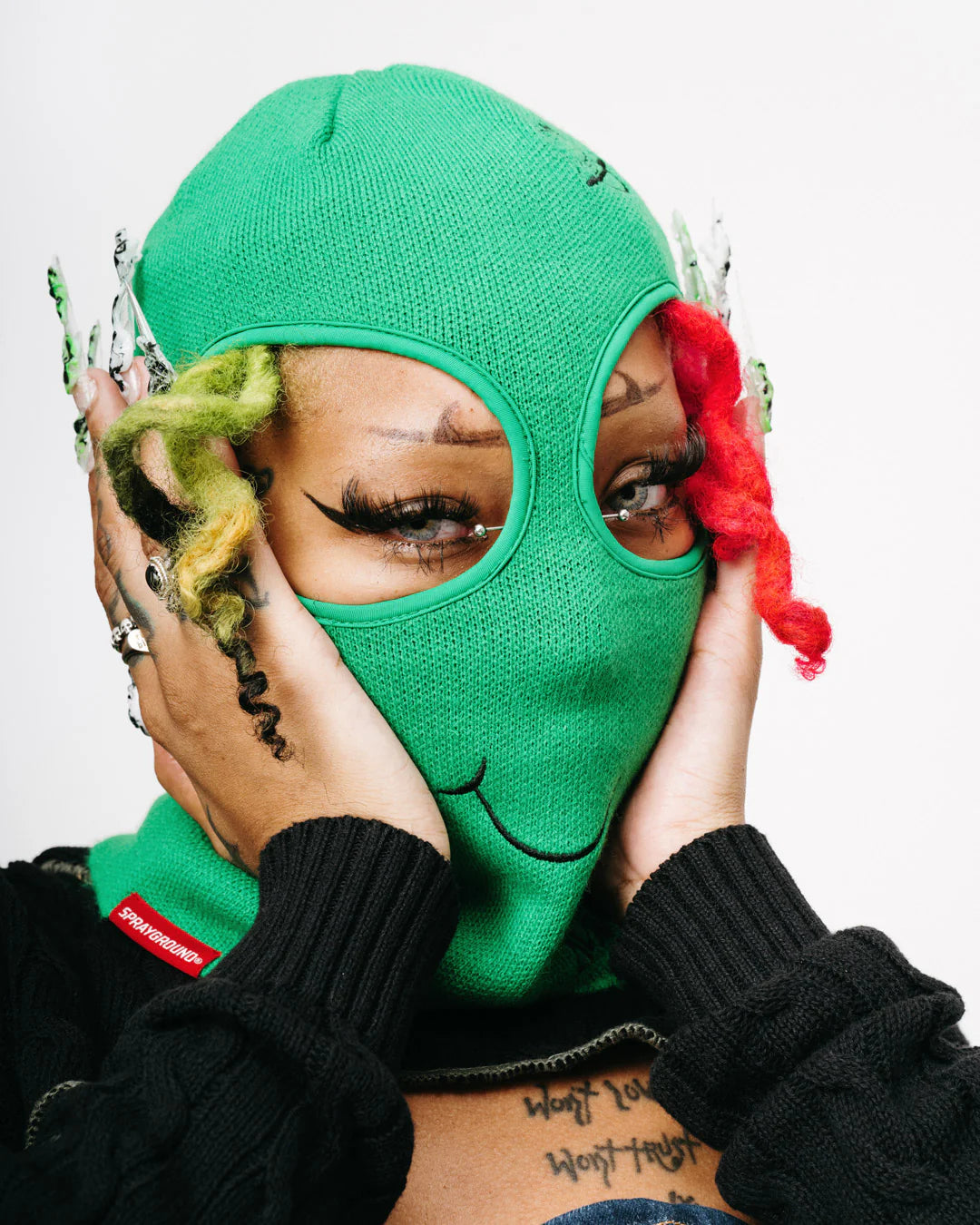 Sprayground Martian Money Ski Mask