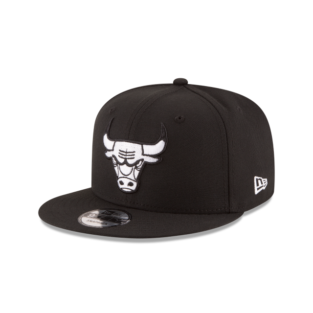 NBA CHICAGO BULLS SNAP BLACK/WHITE