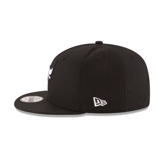 NBA CHICAGO BULLS SNAP BLACK/WHITE