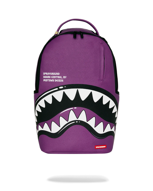 Sprayground - Shark Central Bubble Shark (Prple) Backpack