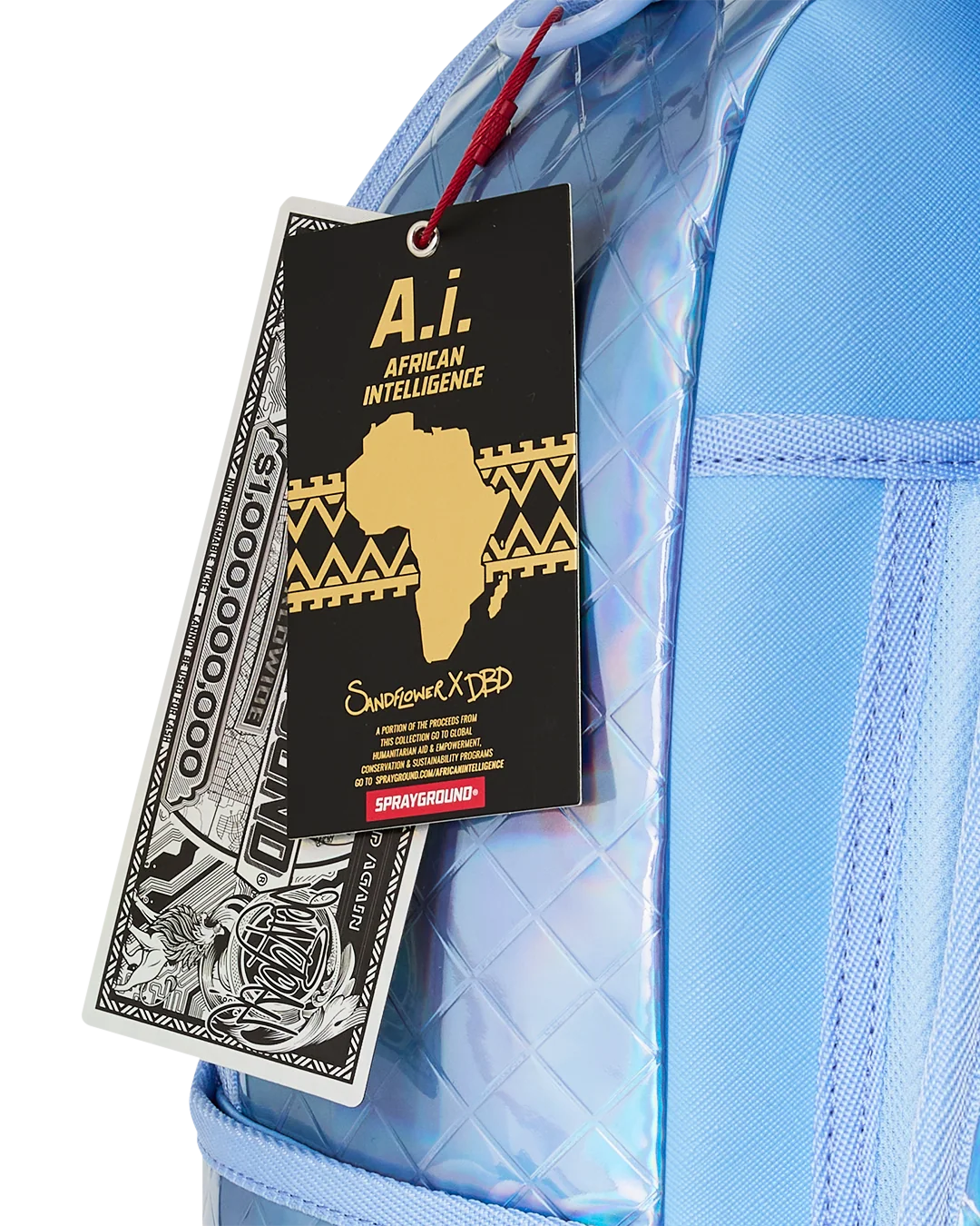 Sprayground - A.I. African Intelligence The Ocean Within - Sandflower Collab